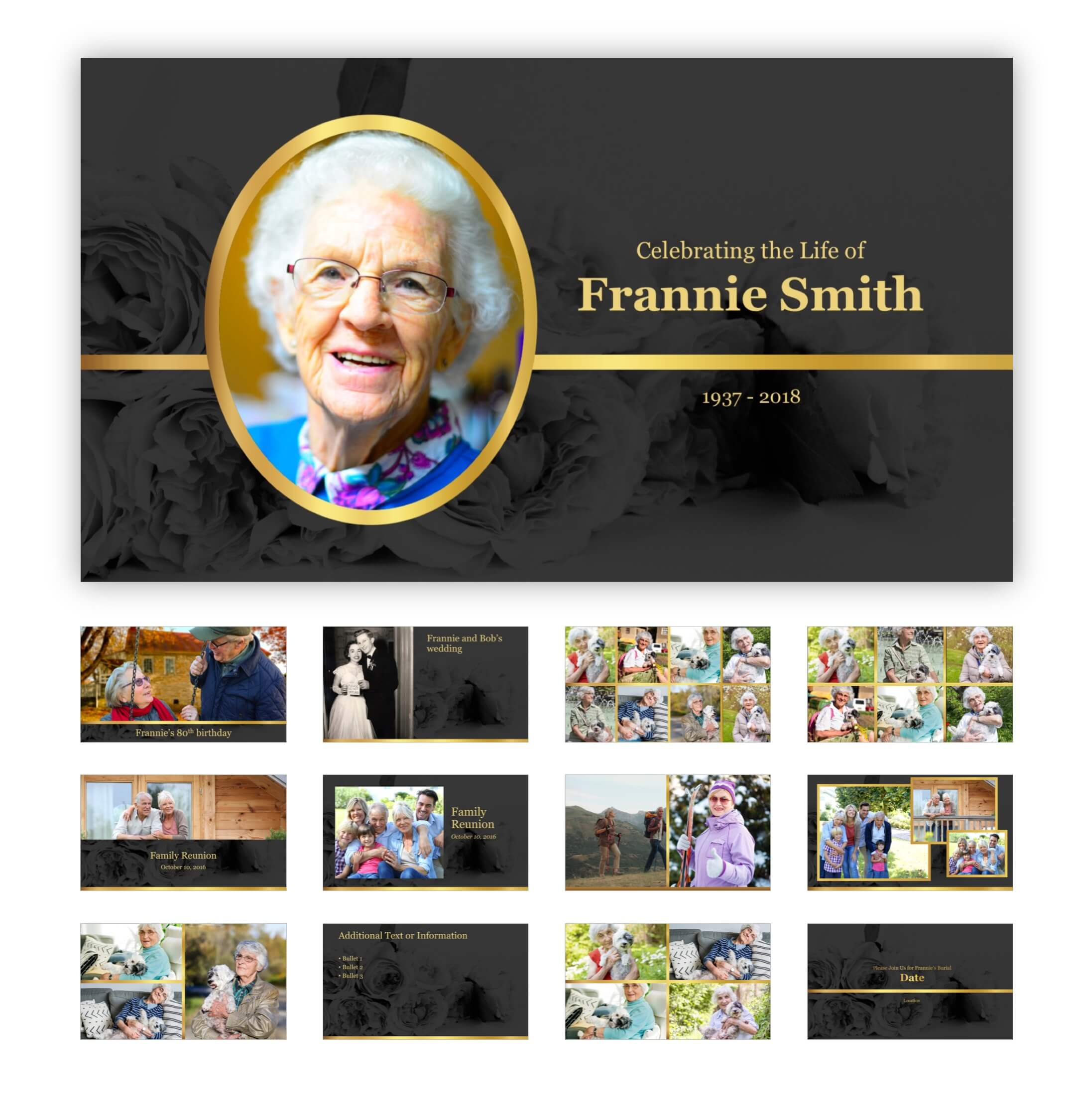 Best Funeral Powerpoint Templates Of 2019 | Adrienne Johnston Throughout Funeral Powerpoint Templates