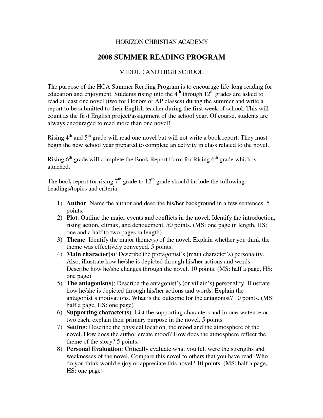 Best Photos Of Book Report Examples – College Book Report Inside 6Th Grade Book Report Template