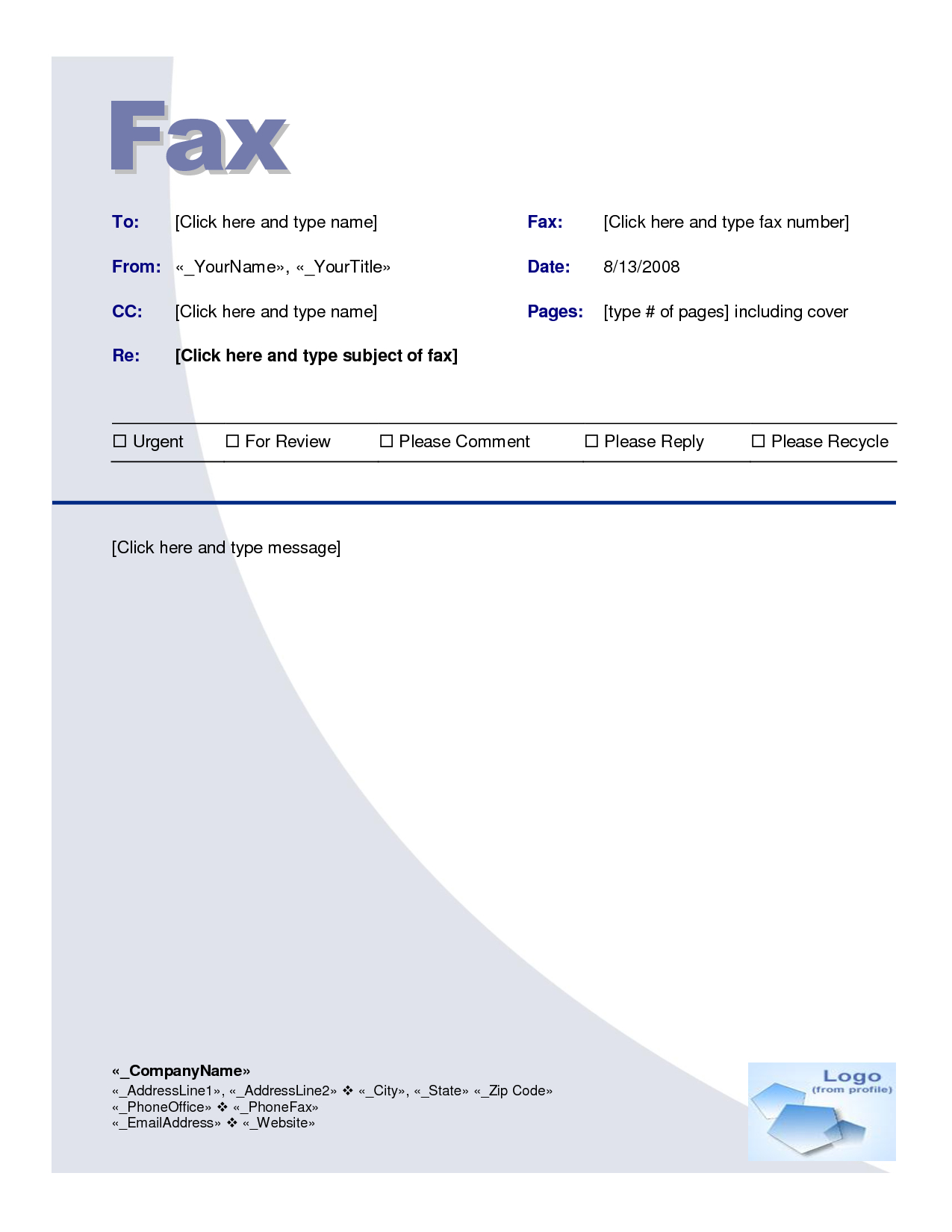 Best Photos Of Fax Templates Microsoft Word 2010 – Fax Cover Throughout Fax Template Word 2010