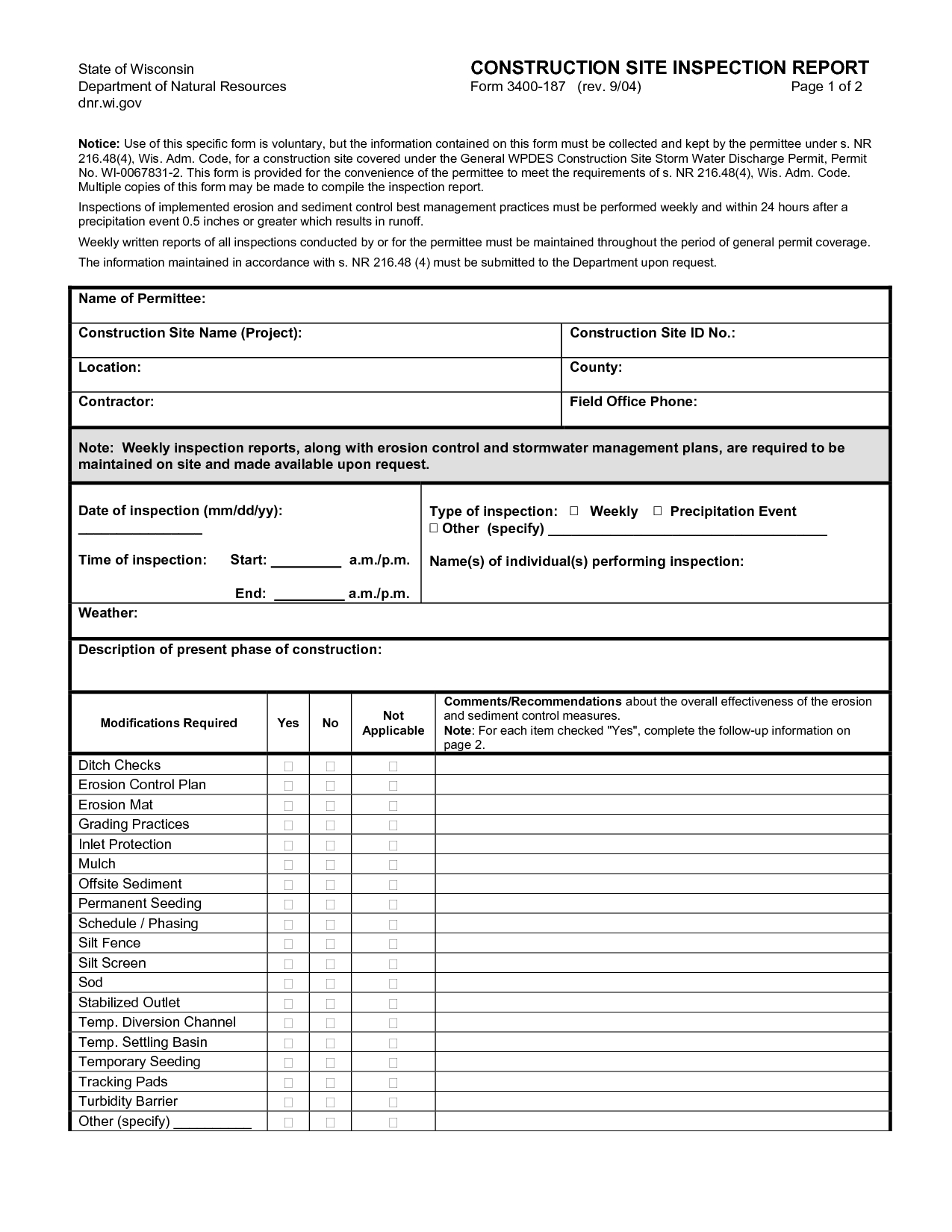 Best Photos Of Inspection Report Template – Receiving Inside Site Visit Report Template