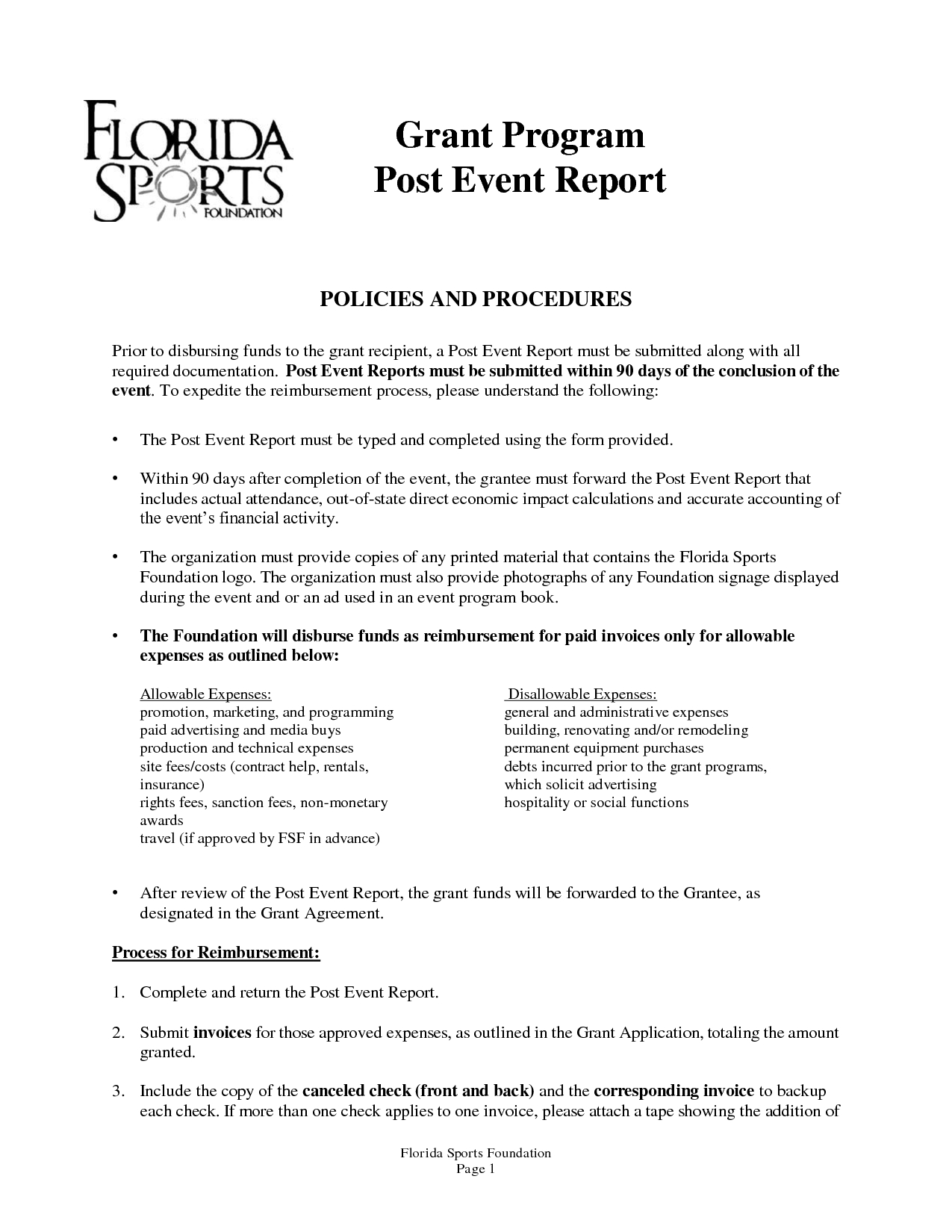 Best Photos Of Post Event Report Sample – Sample Event Post Inside After Event Report Template