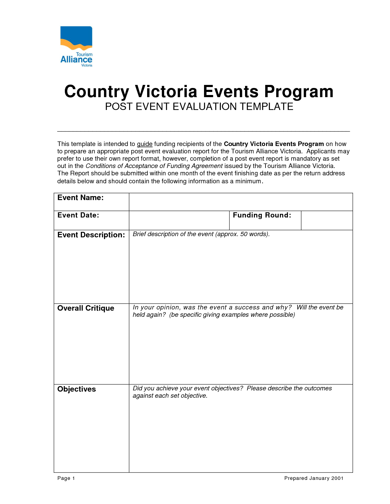 Best Photos Of Post Event Report Sample – Sample Event Post Pertaining To Post Event Evaluation Report Template