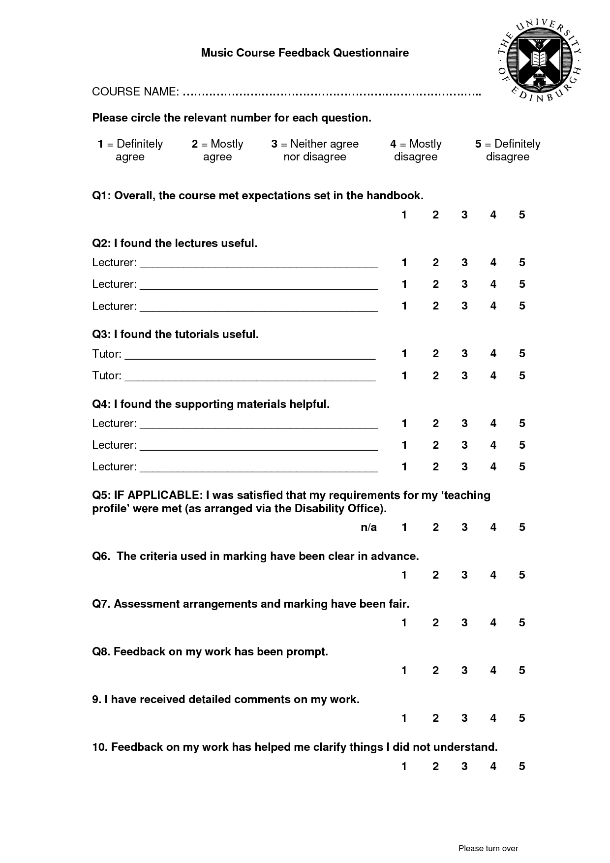 Best Photos Of Questionnaire Template Word – Survey In Employee Satisfaction Survey Template Word