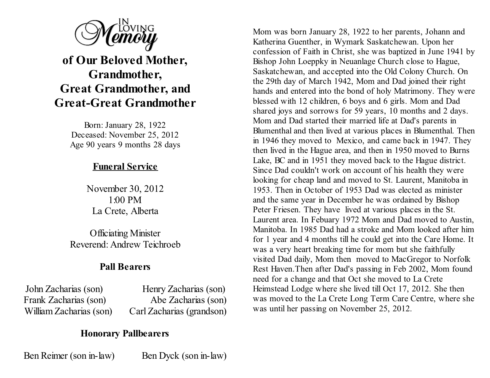 Best Photos Of Sample Obituary Formats Sample Obituary Throughout Obituary Template Word Document