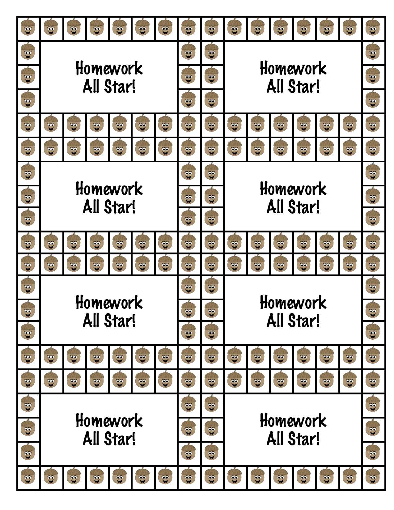 Best Photos Of Student Punch Card Template – Free Printable Pertaining To Free Printable Punch Card Template