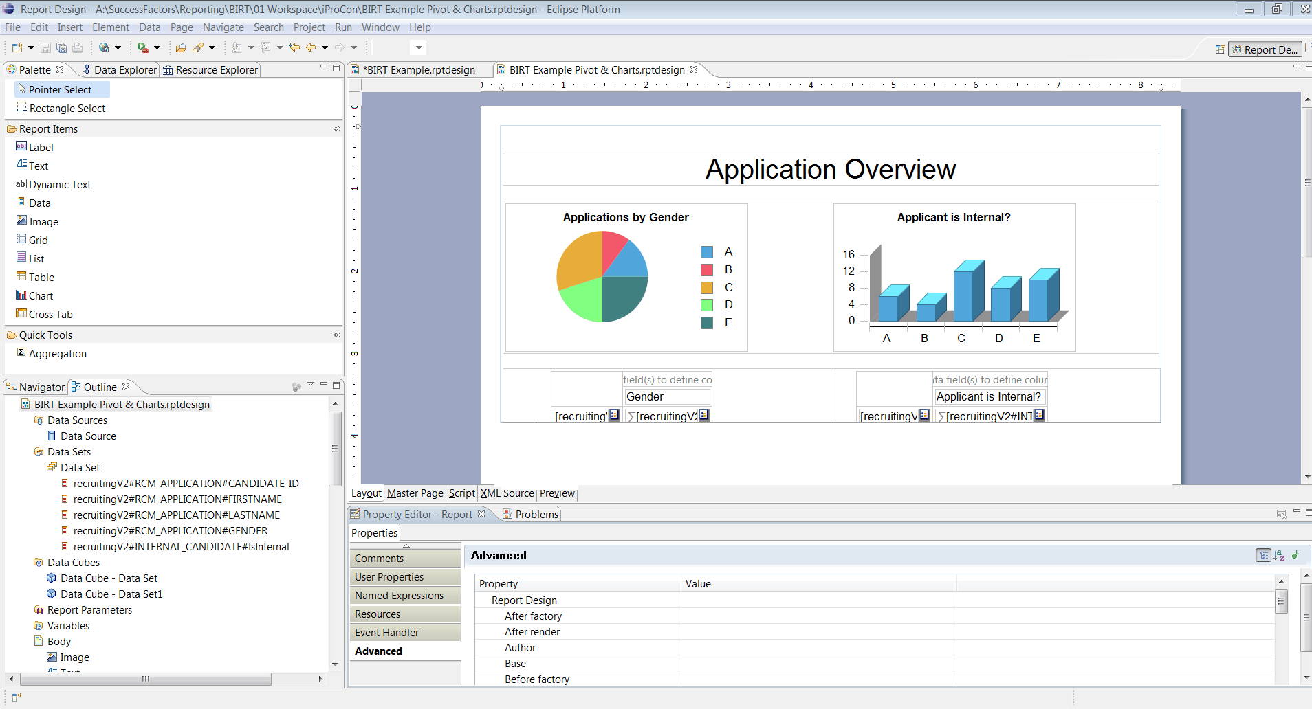 Birt Report Templates In Sap Successfactors – Part 3 - Ixerv Pertaining To Birt Report Templates