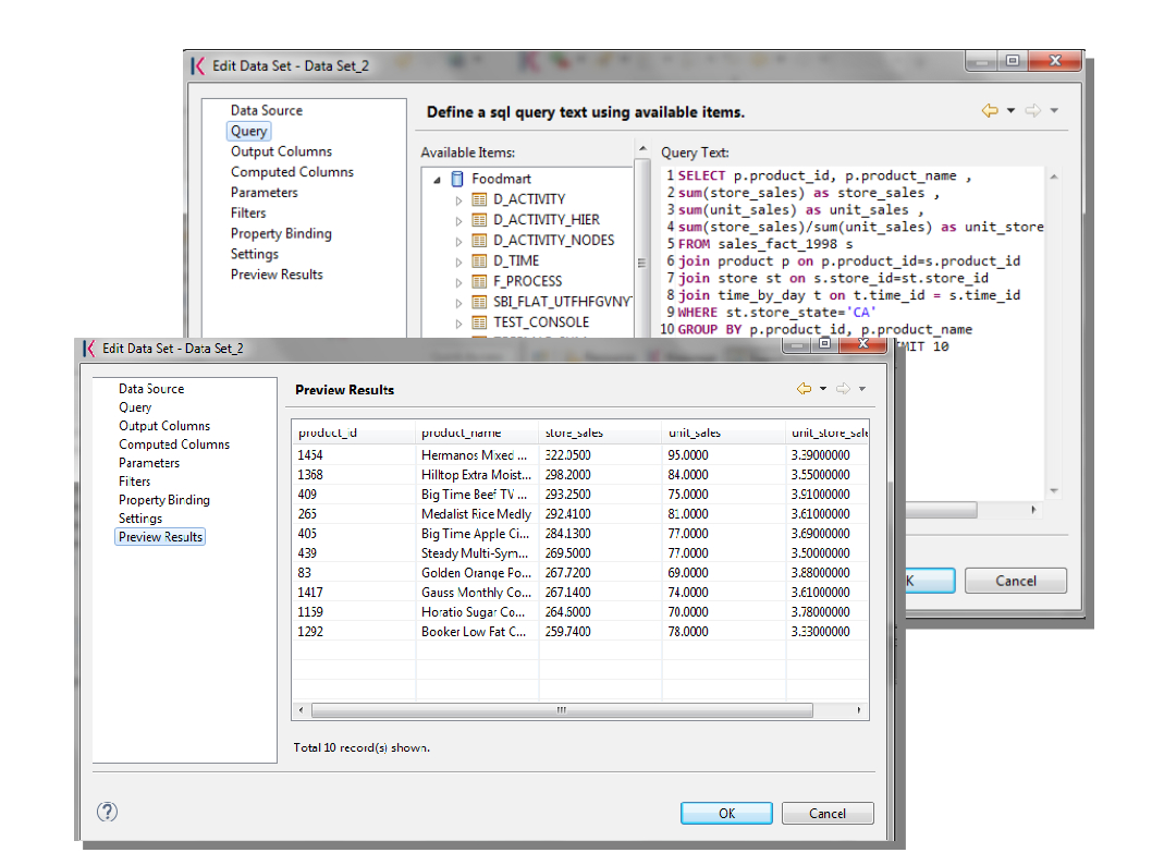 Birt Reporting — Knowage Documentation Throughout Birt Report Templates