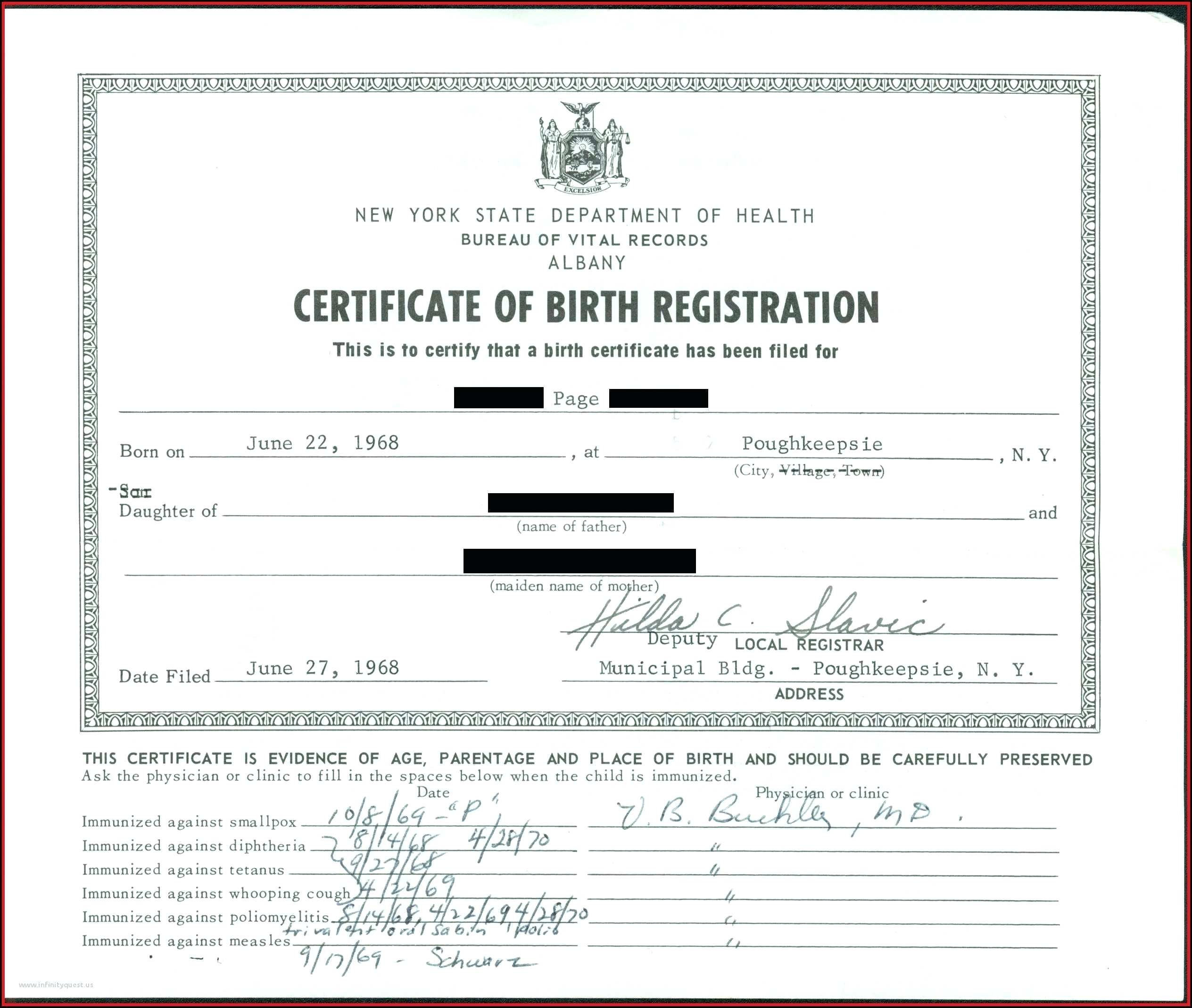 Birth Certificate Maker – Adaptpaper.co Inside Fake Birth Certificate Template