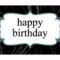 Birthday Card (Blue Ribbon Design, Half Fold) Inside Half Fold Greeting Card Template Word