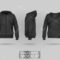 Black Sweatshirt Hoodie Template In Three Dimensions: Front,.. Regarding Blank Black Hoodie Template
