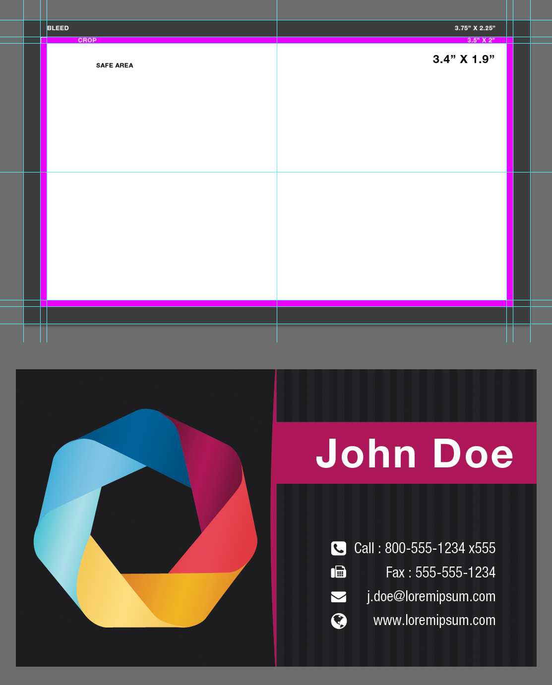 Blank Business Card Template Psdxxdigipxx On Deviantart Pertaining To Photoshop Business Card Template With Bleed