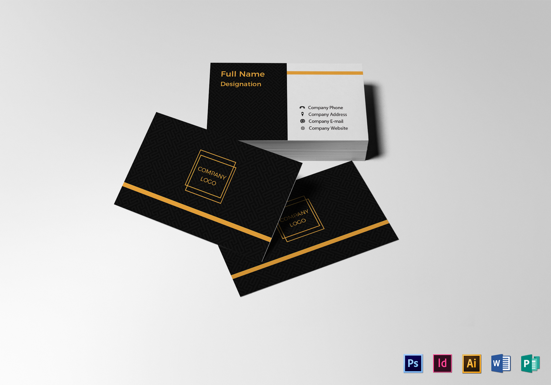 Blank Business Card Template Within Blank Business Card Template Psd