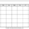 Blank Calendar – Beta Calendars Throughout Blank Calender Template