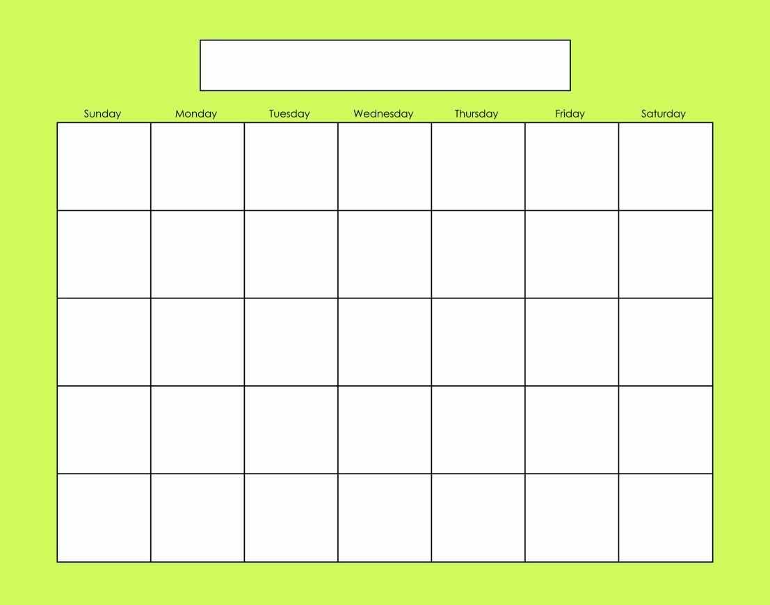 Blank Calendars Activity Calendars | Carnival Ideas | Blank With Regard To Blank Activity Calendar Template