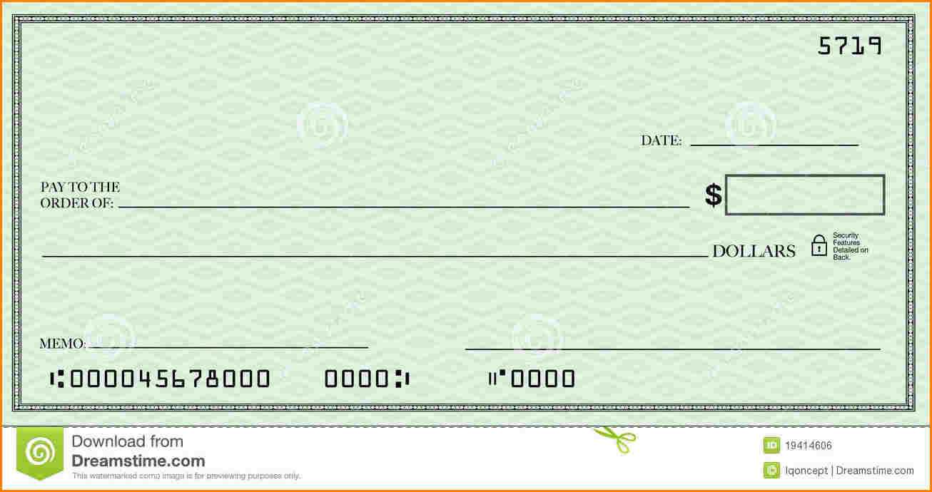 Blank Check Template | Template Business Regarding Fun Blank Throughout Blank Business Check Template