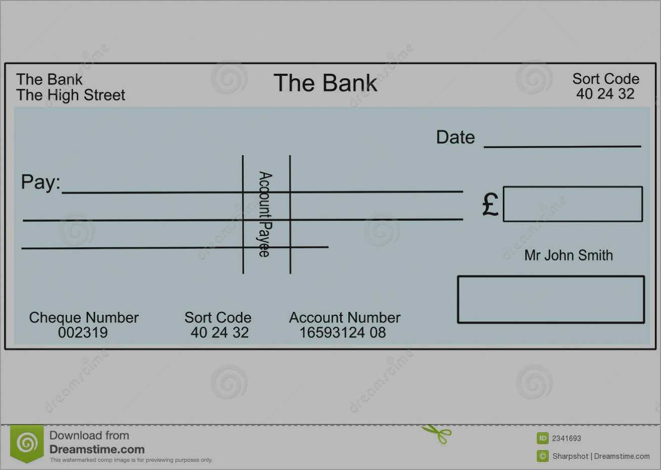 Blank Cheque Template Uk – Atlantaauctionco For Blank Cheque Template Download Free