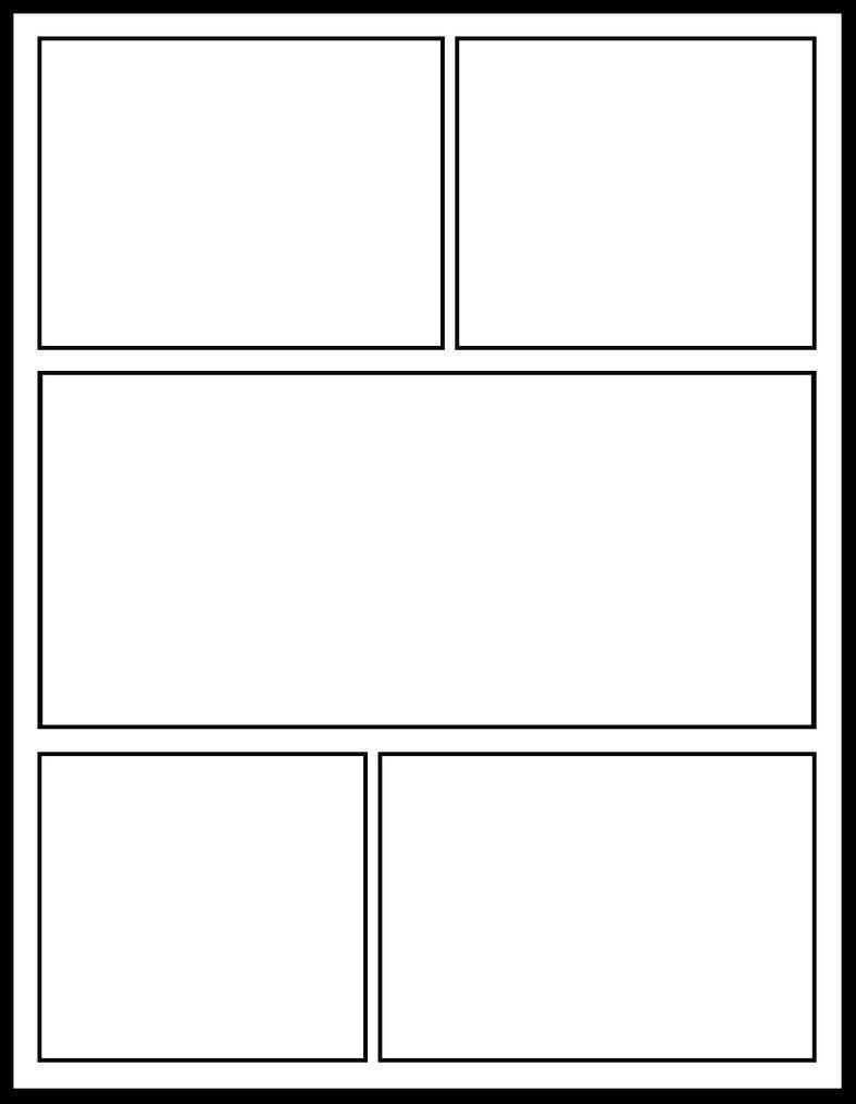 Blank Comic Book Template | Superhero Pno | Blank Comic Book Intended For Printable Blank Comic Strip Template For Kids