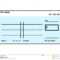 Blank English Cheque Stock Illustration. Illustration Of Pertaining To Blank Cheque Template Uk