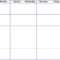 Blank Fillable Calendar Blank Calendar Printable Calendar Pertaining To Full Page Blank Calendar Template