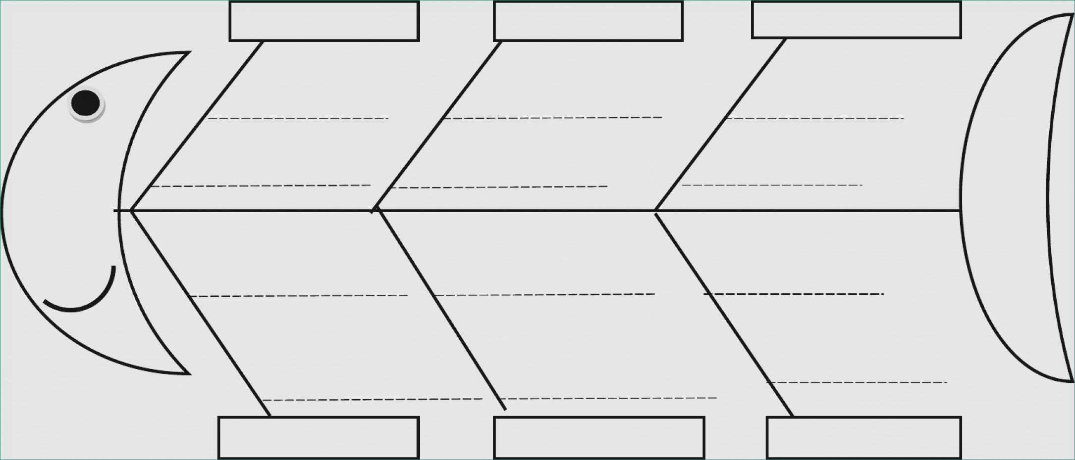 Blank Fishbone Diagram Template Fresh Blank Cause And Effect In Blank Fishbone Diagram Template Word