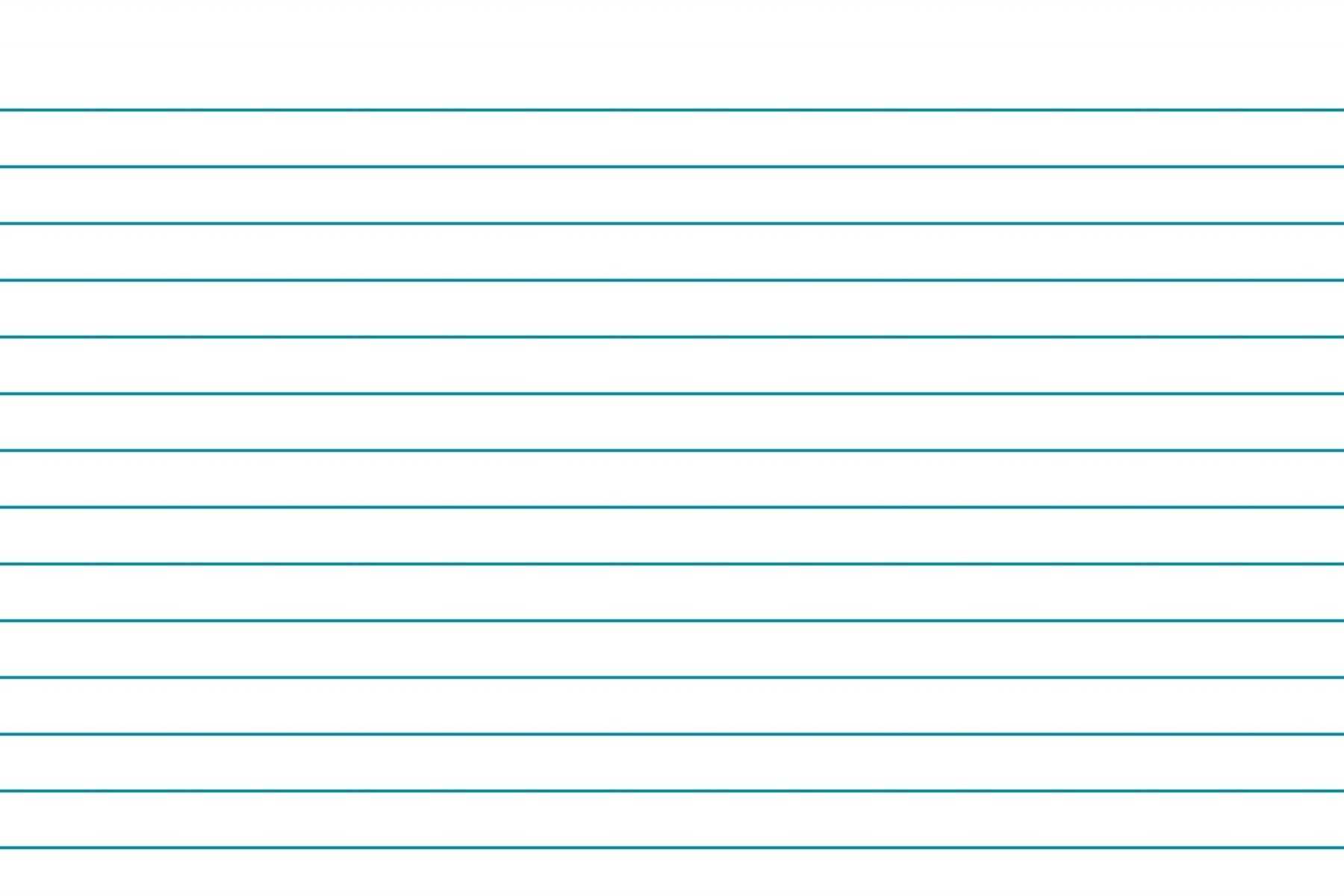 Blank Index Card Template With 3X5 Note Card Template