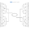 Blank Ncaa Tournament Brackets To Print For Men's March With Blank Ncaa Bracket Template