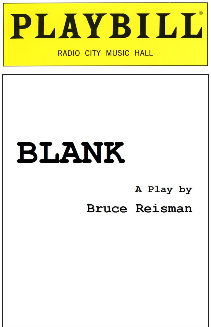 Blank Playbill Cover Blank Playbill Template Corrzoodicsu50S Throughout Playbill Template Word