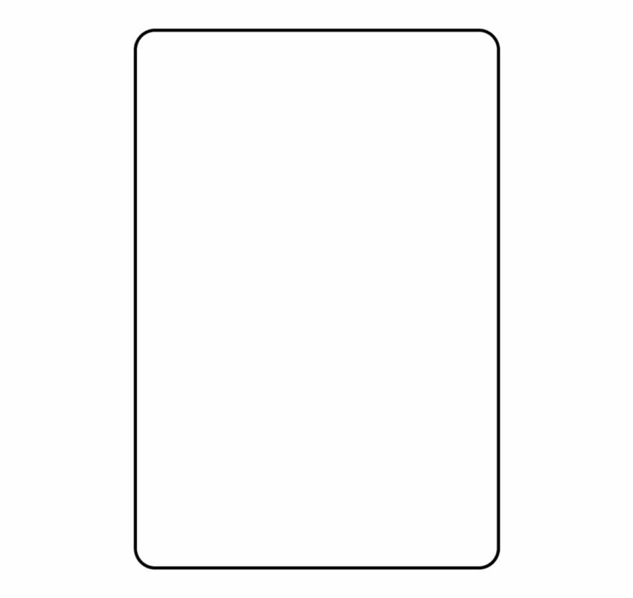 Blank Playing Card Template – Parallel Free Png Images Pertaining To Blank Playing Card Template