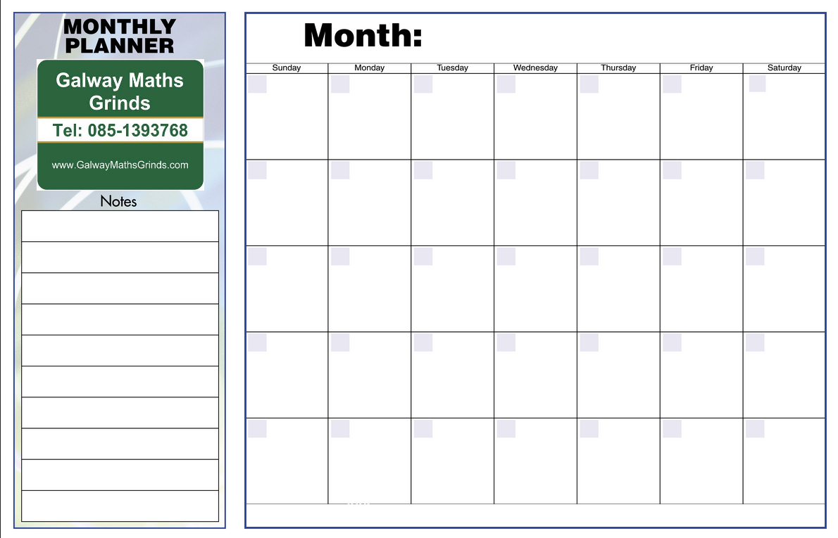 Blank Revision Timetable Template – Atlantaauctionco For Blank Revision Timetable Template