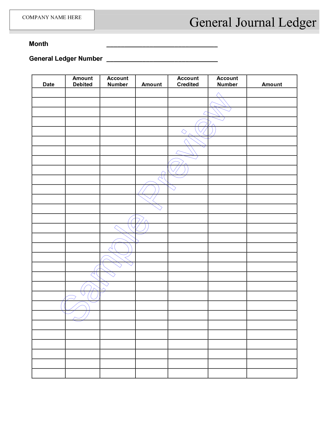 Blank Self Employment Ledger Sheets – Google Search | Small Inside Blank Ledger Template