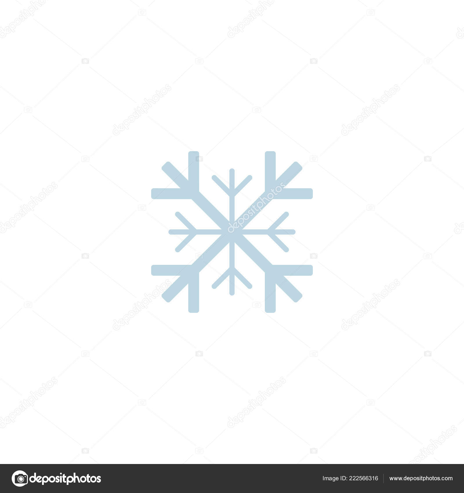 Blank Snowflake Template | Snowflake Icon Template Christmas With Blank Snowflake Template