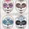 Blank Sugar Skull Template – Google Search | Sugar Skulls In Regarding Blank Sugar Skull Template