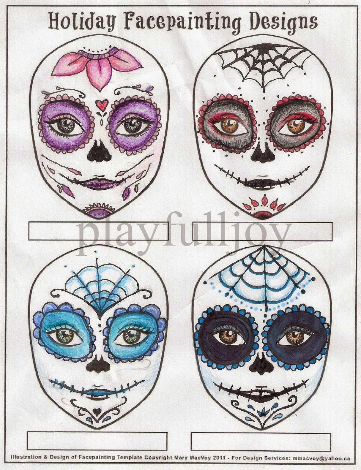 Blank Sugar Skull Template – Google Search | Sugar Skulls In Regarding Blank Sugar Skull Template