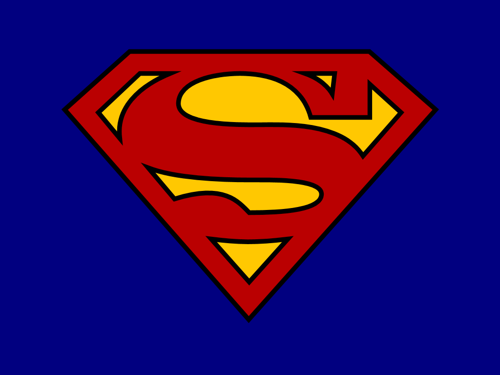 Blank Superman Logos In Blank Superman Logo Template