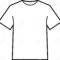 Blank T Shirt Template Vector Regarding Blank T Shirt Outline Template
