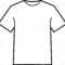 Blank T Shirt Template Vector Regarding Blank T Shirt Outline Template