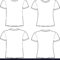 Blank T Shirts Template Regarding Blank T Shirt Outline Template