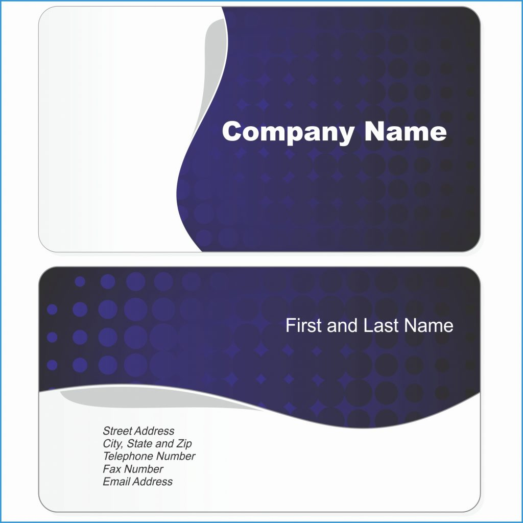 Blank Template Business Cards Free For In Word Card Design Intended For Free Business Cards Templates For Word