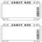 Blank Ticket … | Diy And Crafts | Ticket Template, Printable pertaining to Blank Admission Ticket Template