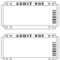 Blank Ticket … | Diy And Crafts | Ticket Template, Printable Pertaining To Blank Admission Ticket Template