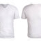 Blank V Neck Shirt Mock Up Template, Front, And Back View, Isolated,.. Throughout Blank V Neck T Shirt Template