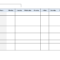 Blank Weekly Work Schedule Template | Schedule | Class With Regard To Blank Revision Timetable Template