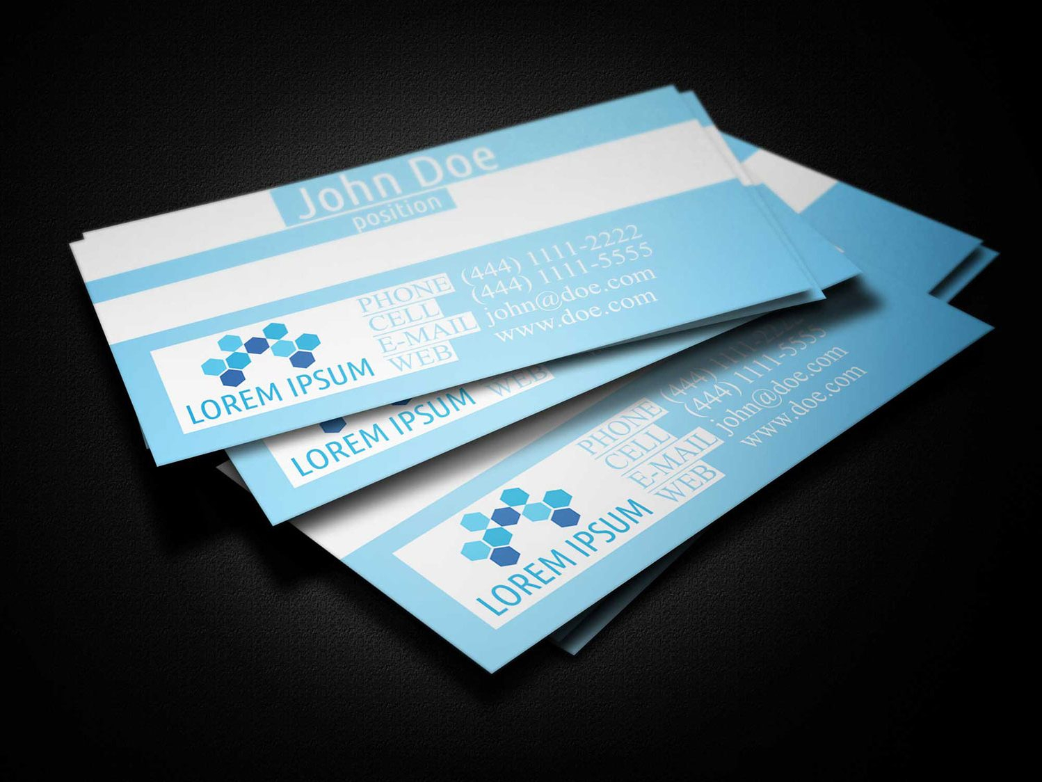 Blue Medical Business Card Template – Business Cards Lab With Medical Business Cards Templates Free