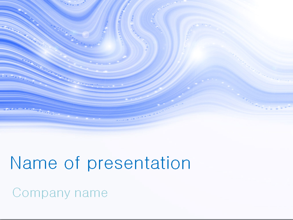 Blue Winter Powerpoint Template For Impressive Presentation Pertaining To Snow Powerpoint Template
