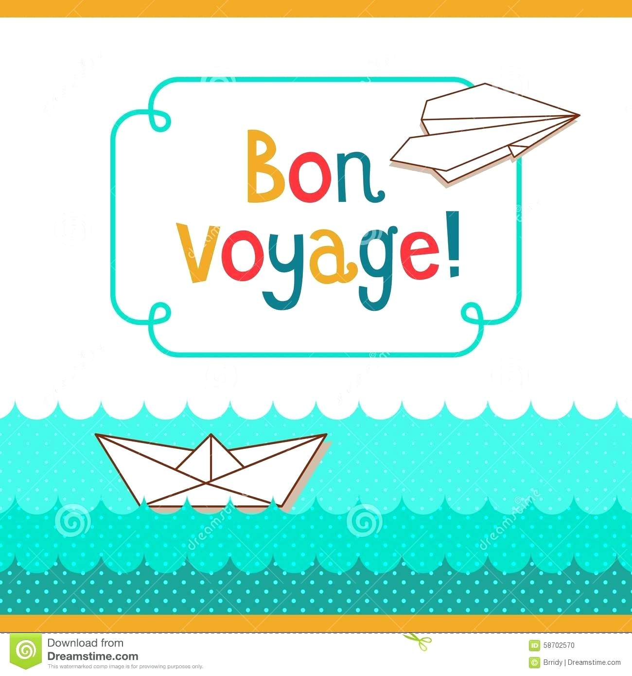Bon Voyage Card Template – Verypage.co Inside Bon Voyage Card Template