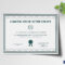 Brand Authenticity Certificate Template For Mock Certificate Template