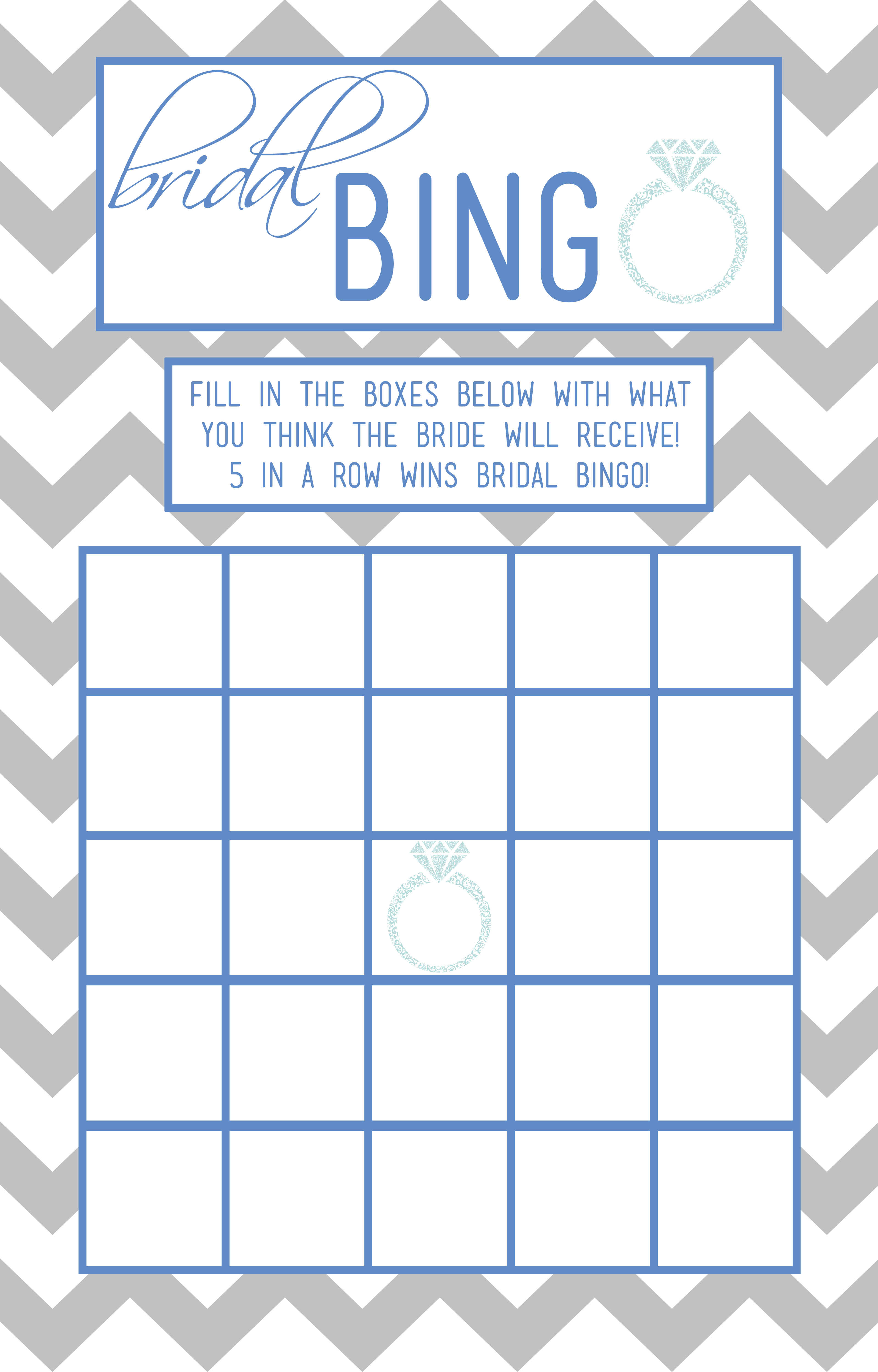 Bridal Shower Bingo Card Template With Regard To Blank Bingo Card Template Microsoft Word
