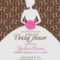 Bridal Shower Invitations. Blank Bridal Shower Invitations Inside Blank Bridal Shower Invitations Templates