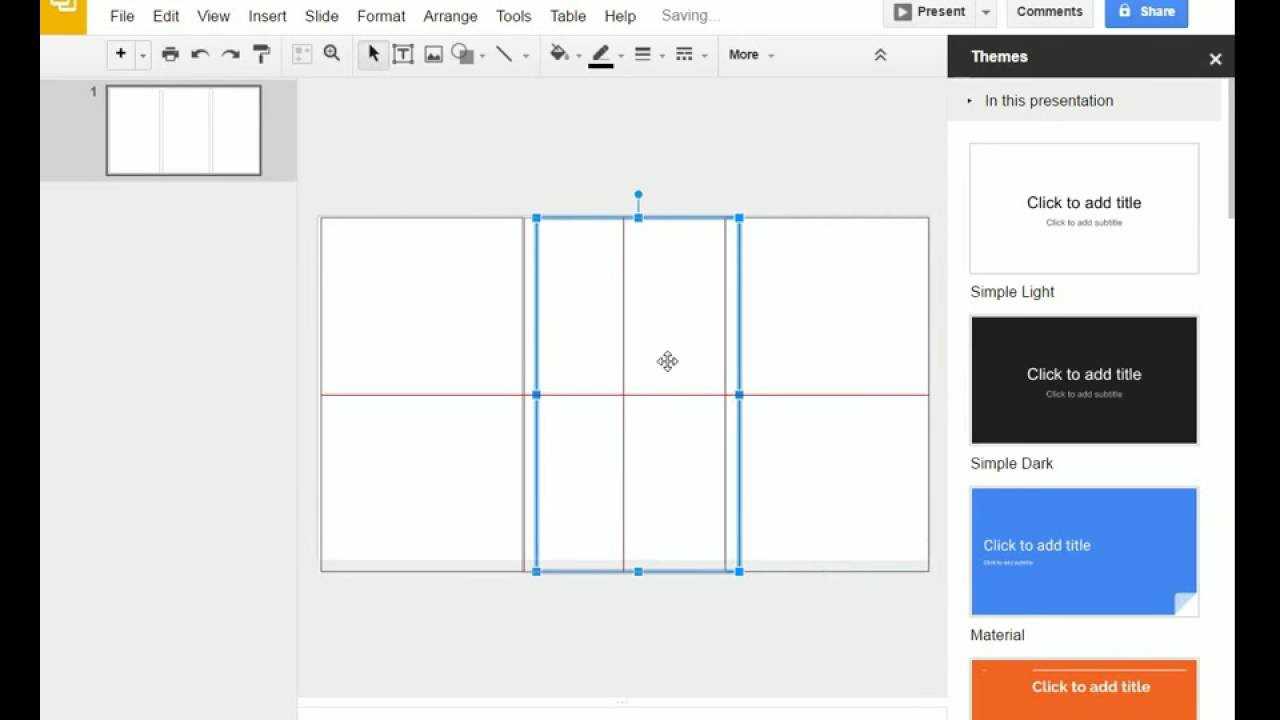 Brochure (Step 1) – Google Slides – Creating A Brochure Template In Google  Slides In Google Drive Brochure Template