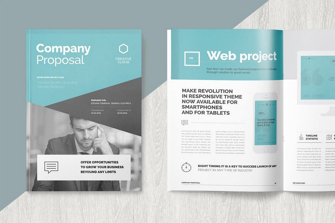 Brochure Templates | Design Shack Intended For E Brochure Design Templates